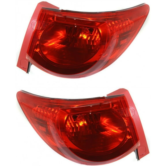 For Chevy Traverse Tail Light Assembly 2009 10 2011 Outer Driver and Passenger Side Pair For GM2800238 | 15912687
