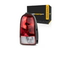 thumbnail image 1 of For Chevy Uplander 2005 06 07 08 2009 Tail Light Assembly Driver Side | Clear and Red Lens | With 3 Bulb | Replacement For GM2800183 | 15787131, 1 of 8
