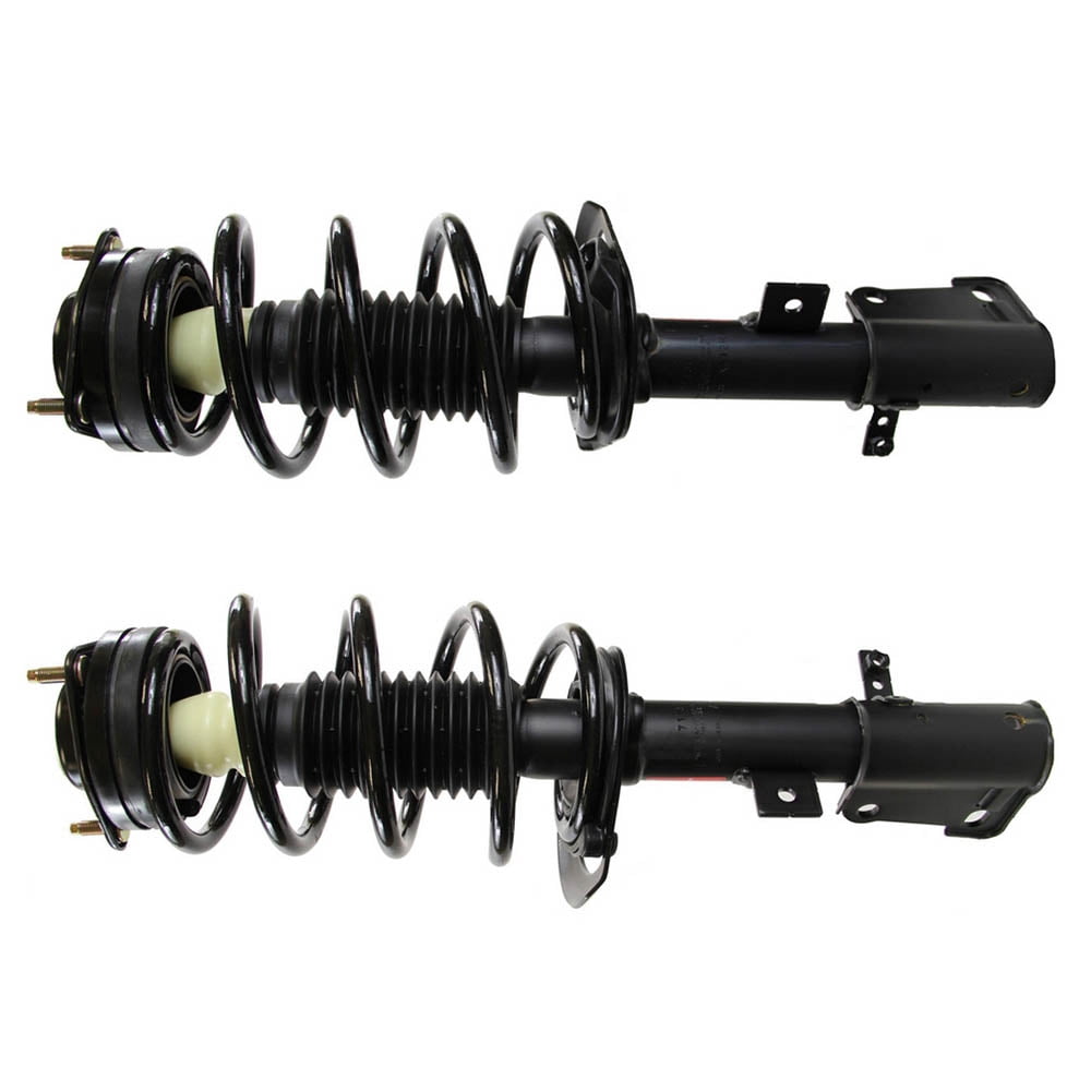 TRQ Rear Complete Loaded Shock Strut Spring Assembly Pair 2pc Set for Impreza SCA64106