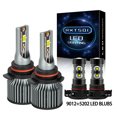 thumbnail image 1 of For Chrysler 200 2011 2012 4X 9012 LED Headlight + 5202 Fog Light Bulbs White,q8, 1 of 13