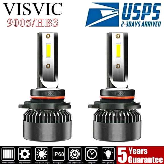 For Chrysler 200 300 - 2016 2017 2018 2019 C6 6000K LED Headlight High Low Bulbs