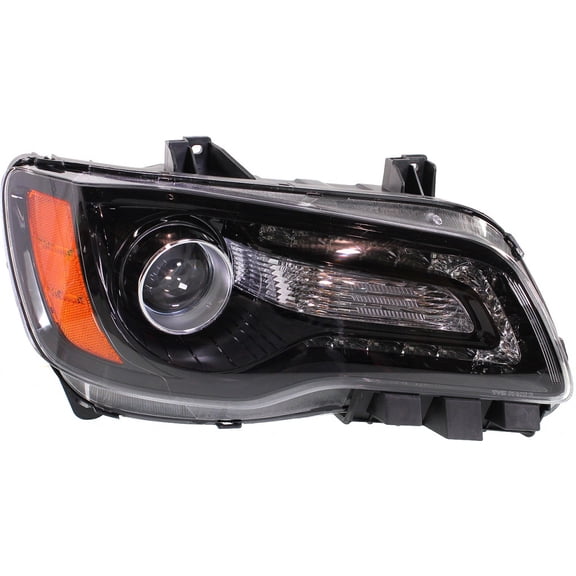 For Chrysler 300 2012 2013 2014 Passenger Side OEM Headlight | Composite | w/ Black Bezel | CH2503235 | 68085416AF