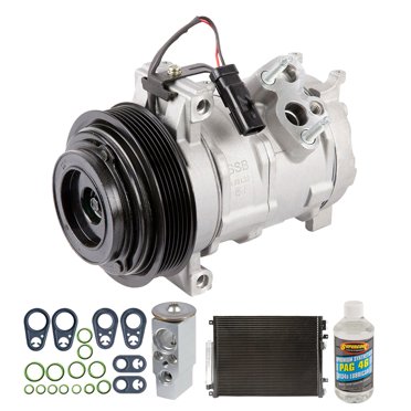 AC Condenser With Receiver Drier For 2011-2022 Chrysler 300 Dodge Charger Challenger