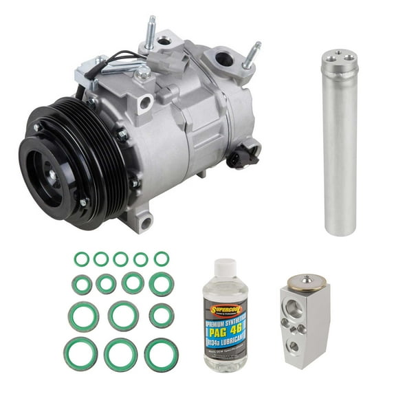 For Chrysler 300 & Dodge Charger AC Compressor w/ A/C Repair Kit - BuyAutoParts