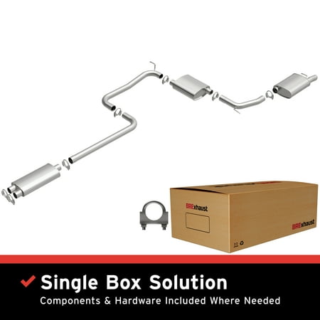 BRExhaust OE Replacement Exhaust System Kit 106-0384: Compatible with 1999-2004 Chrysler 300M 3.5L