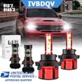 thumbnail image 1 of For Chrysler Aspen 2007-2009
  LED Headlight Bulbs,H13 High/ Beam + 9145 Fog Beam LED Headlight Bulbs 6000K Cool White, 1 of 10