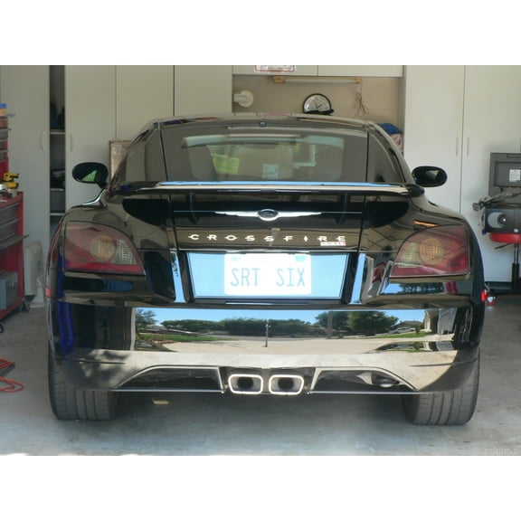 For Chrysler Crossfire Smoked Tail Light Overlays Tinted Lamp Film Covers
