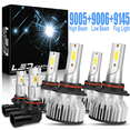 thumbnail image 1 of For Chrysler PT Cruiser 2001-2010 Combo LED Headlight Hi-Low Fog Light Bulbs Kit, 1 of 18