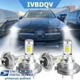 thumbnail image 1 of For Chrysler Pacifica 2004-2006 LED Headlight Bulbs H7+H7 High+Low Beam 6000K White 4pcs, 1 of 10