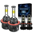 thumbnail image 1 of For Chrysler Pacifica 2007-2008 4*Bulbs Combo H13 9145 LED Headlight Hi/Lo+Fog Light, 1 of 13