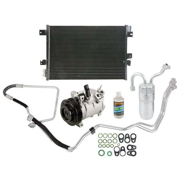 For Chrysler Sebring Dodge Avenger A/C Kit w/ AC Compressor Condenser Drier - BuyAutoParts
