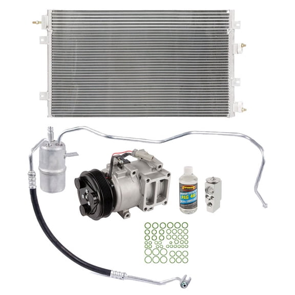 For Chrysler Sebring Dodge Stratus A/C Kit w/ AC Compressor Condenser Drier - BuyAutoParts