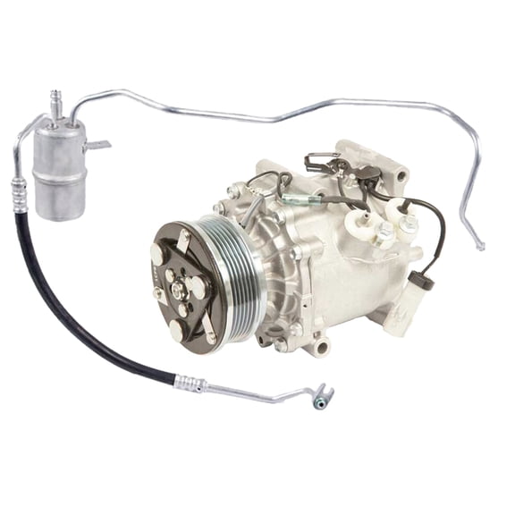 For Chrysler Sebring Dodge Stratus OEM AC Compressor w/ A/C Clutch & Drier - BuyAutoParts