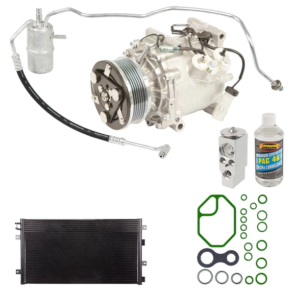 For Chrysler Sebring Stratus A/C Kit w/ AC Compressor Condenser & Drier - BuyAutoParts