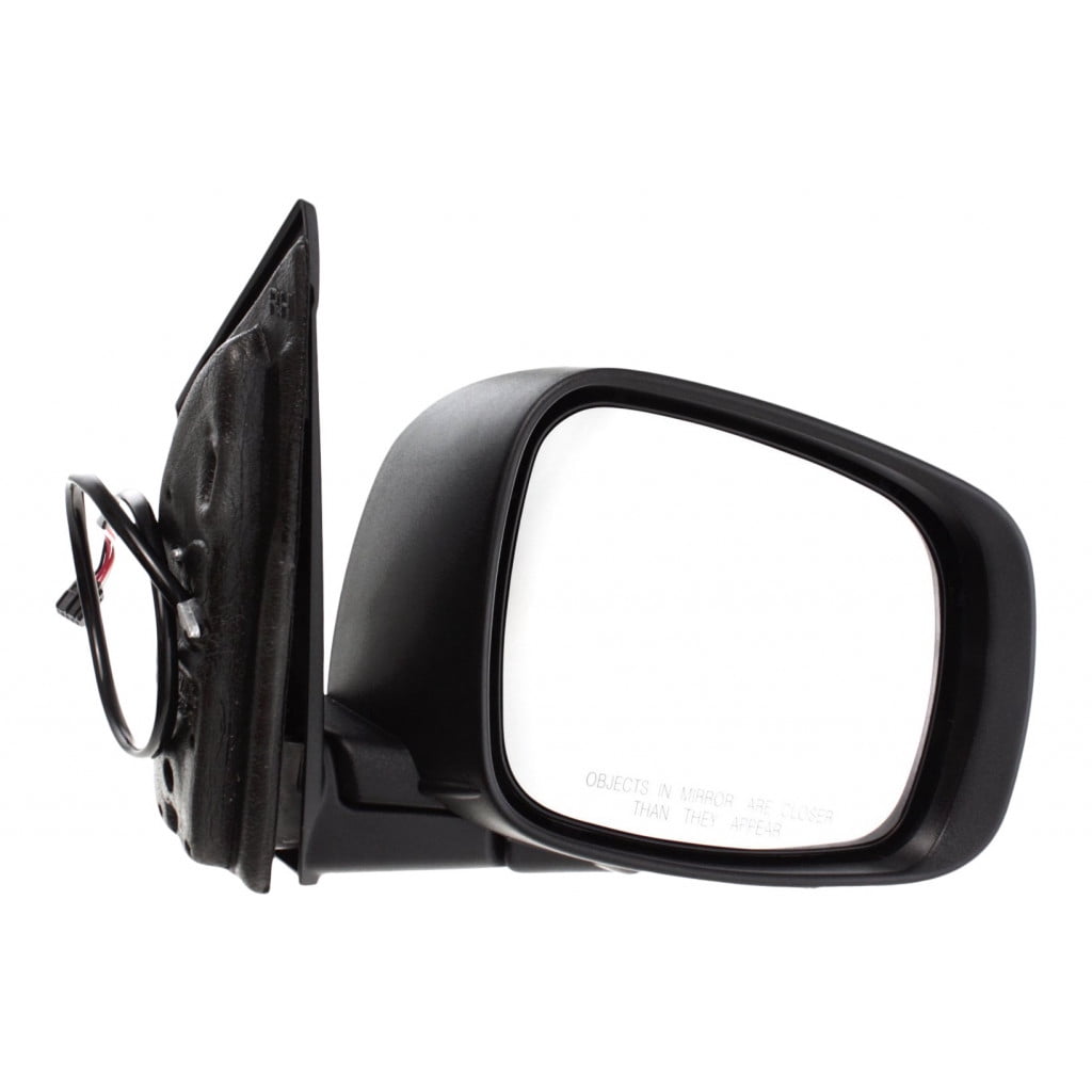 Power Heated Right Side View Door Mirror For 2001-2007 Town & Country / Caravan – Black, Manual Fold