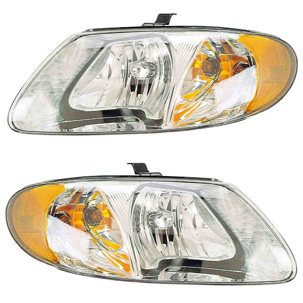 Chrysler Town & Country Headlight Set