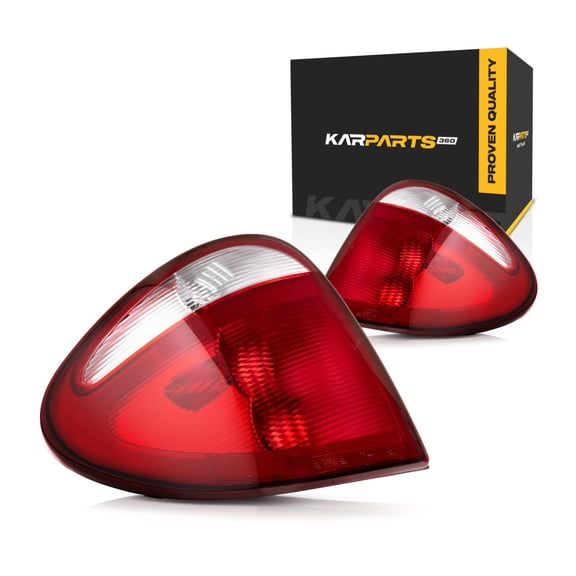 For Chrysler Voyager/Town and Country Tail Light 2001 2002 2003 Driver and Passenger Side Pair For CH2800140, CH2801140 | 68241333AA, 68241332AA