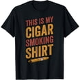 thumbnail image 1 of For Cigar Dad - This Is My Cigar Smoking T-Shirt mens t shirt，black，women，funny，misfits，men，journey, 1 of 4
