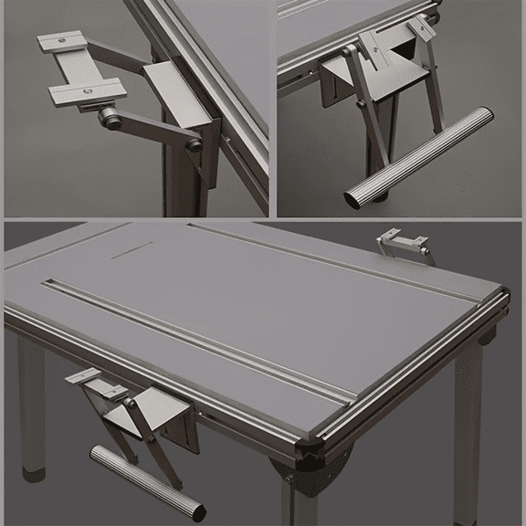 For Circular Saw Guide Rail Tracks Lift Adjustment Straight Cutting and Woodworking Table Woodworking Tools,B