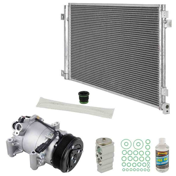 For Civic 2016-2018 A/C Kit w/ AC Compressor Condenser Drier - BuyAutoParts