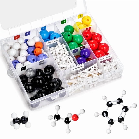 For Classroom and Lab Use: 238-Piece Molecular Model Kit for Organic and Inorganic Chemistry Students and Teachers