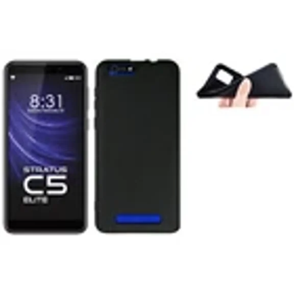 For Cloud Mobile Stratus C5 Elite Slim Tpu Skin Cover Phone Case