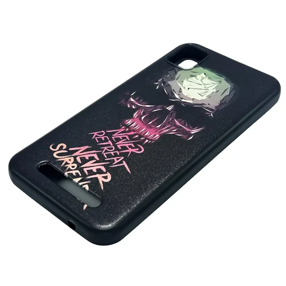 For Cloud Mobile Stratus C7 TPU 1-Piece Flexible Skin Cover Cell Phone Case - Never Skull