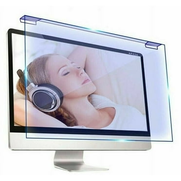 Computer Monitor Privacy 24 Inch Monitor Privacy Screen - Blue Light Filter & Anti-Glare Protection 16:10 Aspect Computer Monitor Privacy Shield