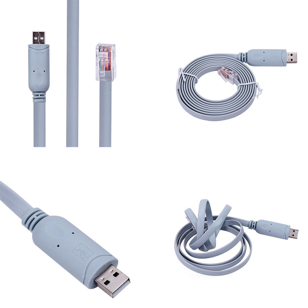 Computer Comm Cable To Rj45 For Computer Universal Converter USB To RJ45 Debugging Replacement ...