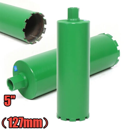 For Concrete Wet Drilling 1-1/4" Threads 5inch Wet Diamond Core Drill Bit Green