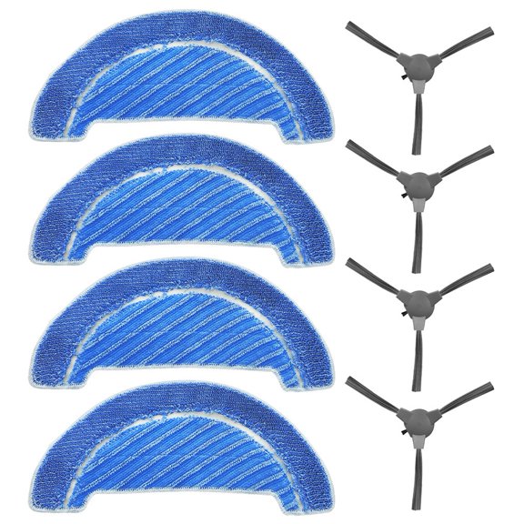 For Conga Flash Connected Spare Parts Side Brush Mop Cloth Rag