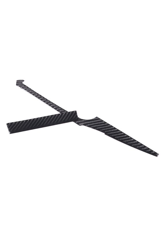 For Corvette C7 2014-2019 Soft Carbon Fiber Car Navigation Screen Lower Panel Cover Trim Sticker Accessories