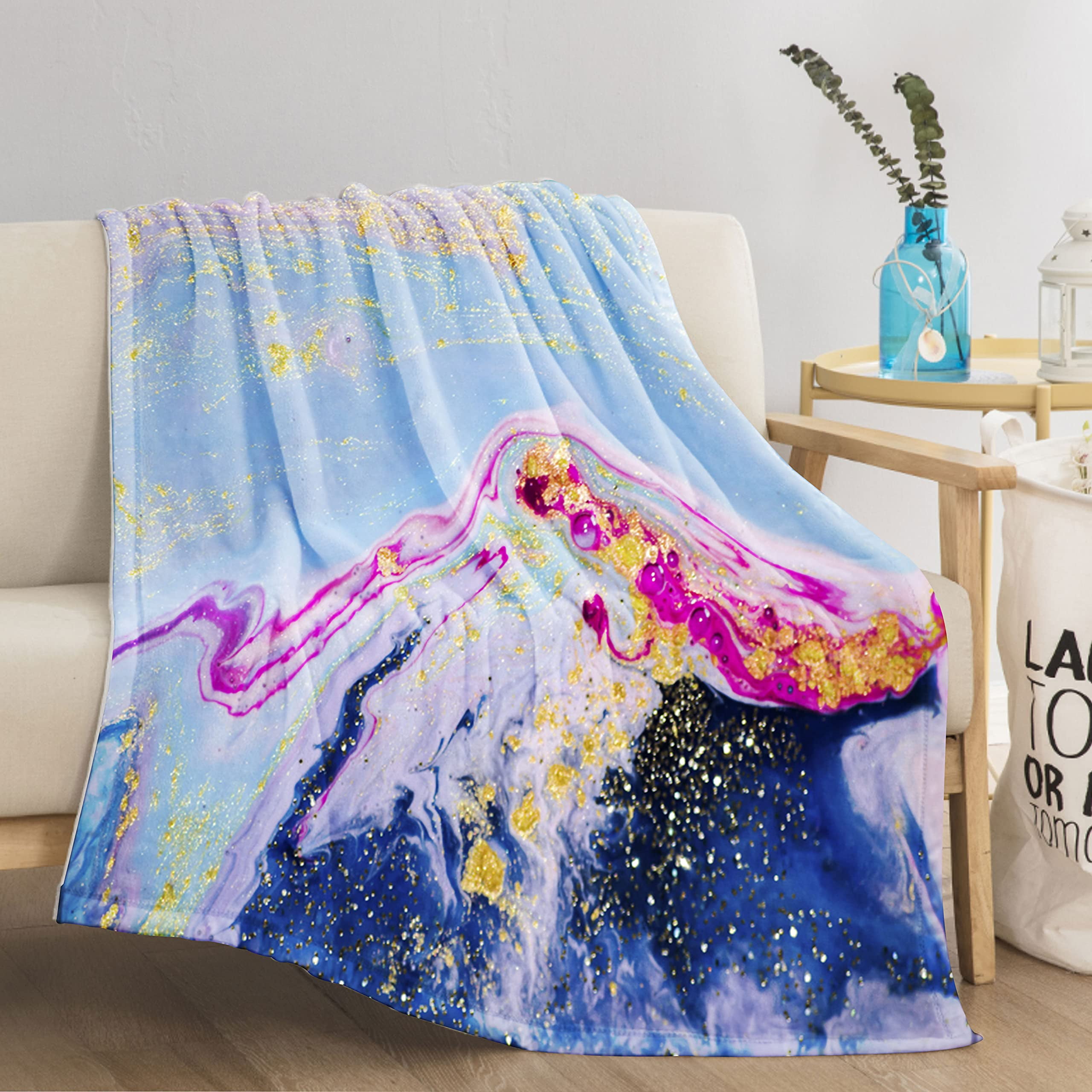 For Couch Warm Cozy Soft Throw Blankets Christmas or Birthday Gifts for