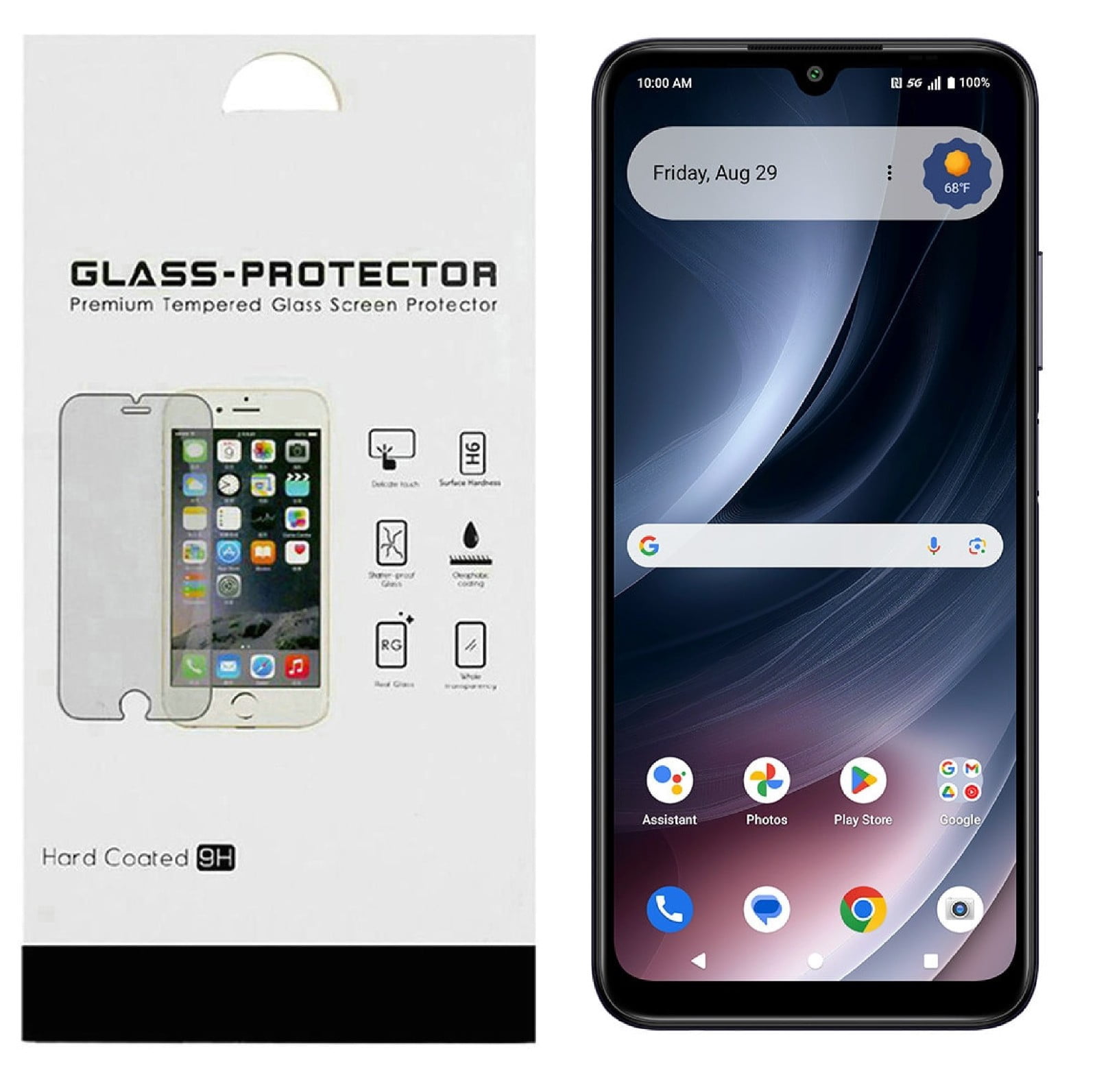 For Cricket Icon Pro SN512C 2026 1x Tempered Glass Screen Protector ...