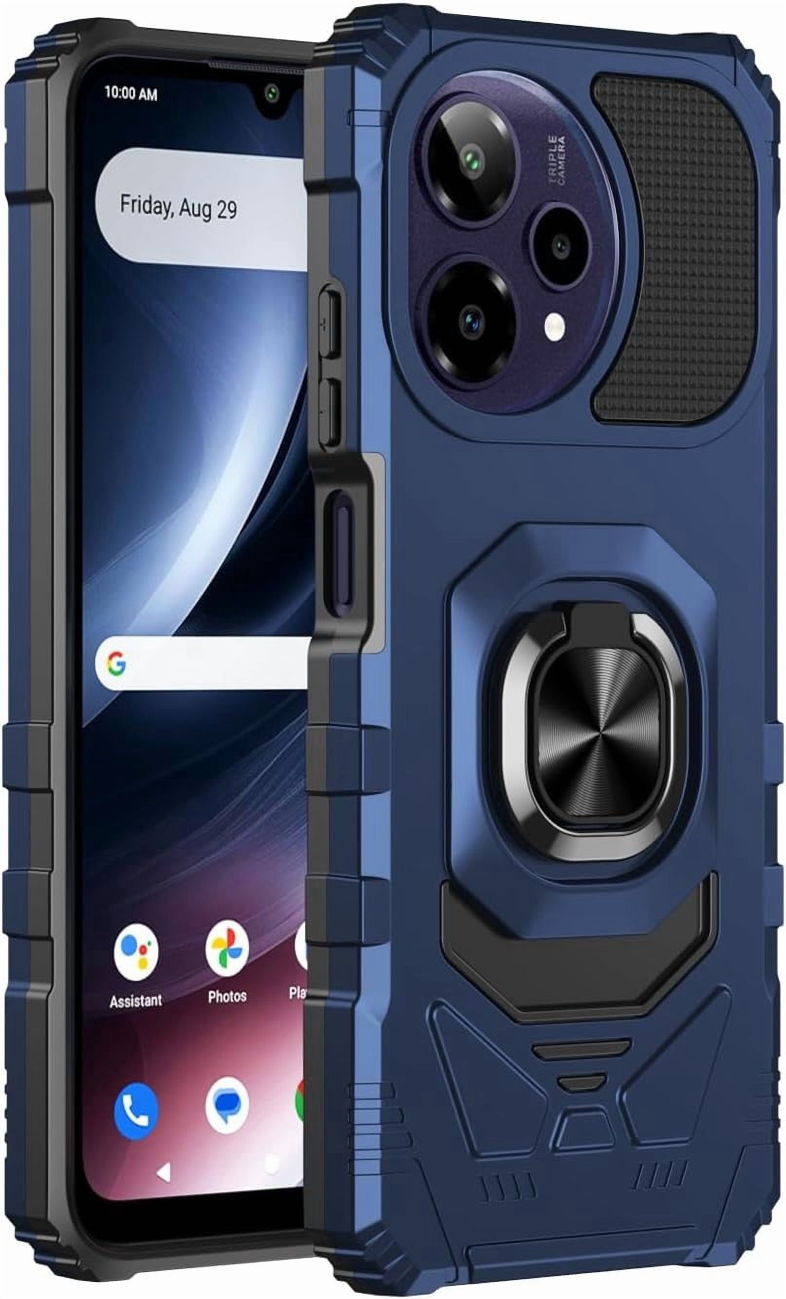 For Cricket Icon Pro SN512C 2026 Robotic Ring Kickstand Phone Case ...