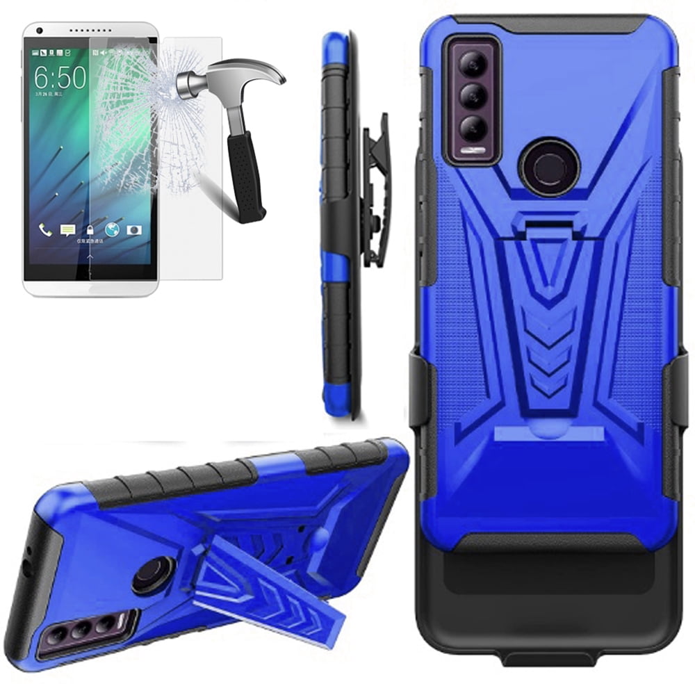 For Cricket Ovation 3 Case, AT&T Motivate Max (U668AA) Screen Protector ...