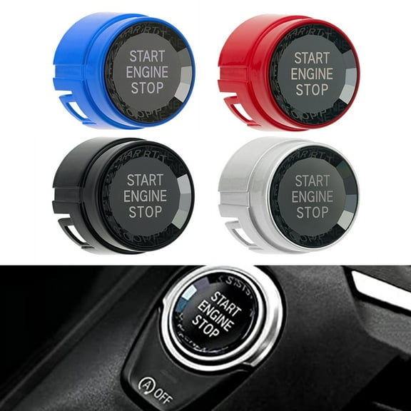For Crystal Style Start Stop Switch Button Cover For Bmw F30 F10 F01 F25 G30 New Red Fangkenuo