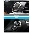 thumbnail image 1 of For Crystal Style Start Stop Switch Button Cover For Bmw F30 F10 F01 F25 G30 New Silver Fangkenuo, 1 of 8