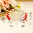 thumbnail image 1 of For Crystal Swan Creative Living Room Decoration Home Decoration Wedding, 1 of 5