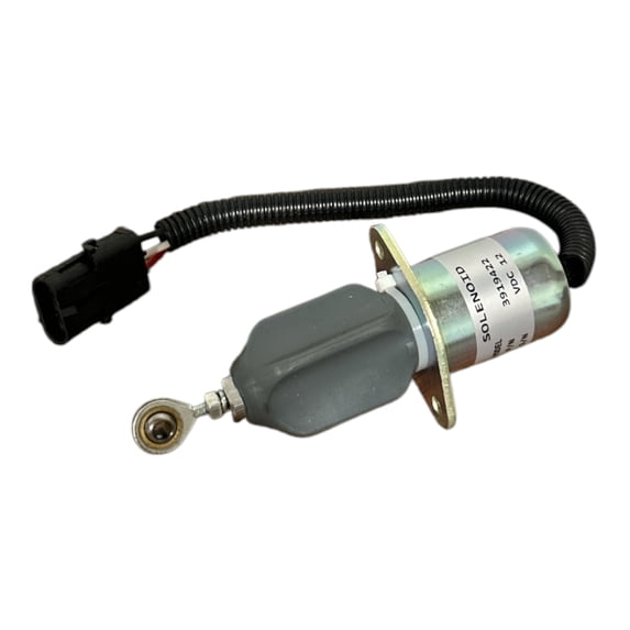 Fuel Shut Off Solenoid 12V for Cummins Diesel 5.9L 8.3L 12VDC Engines 3919422 SA-4026-12 Fits Yanmar Kubota Ford Bobcat | Arko