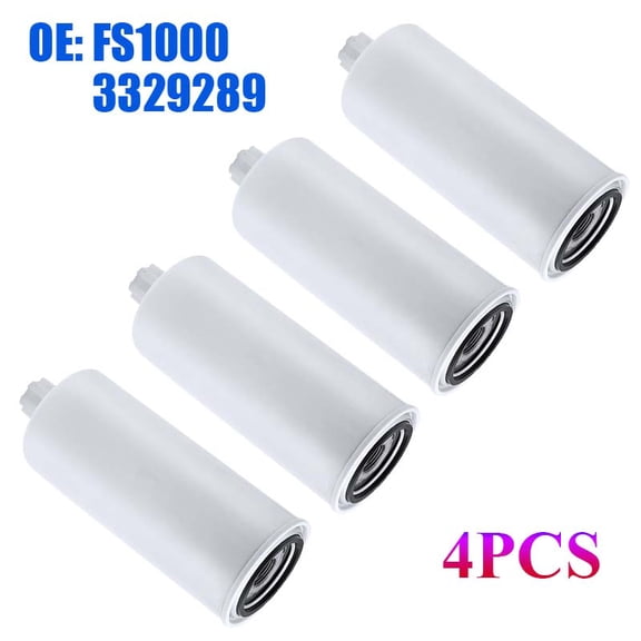 For Cummins FS1000, Diesel Fuel Water Separator (Pack of 4)