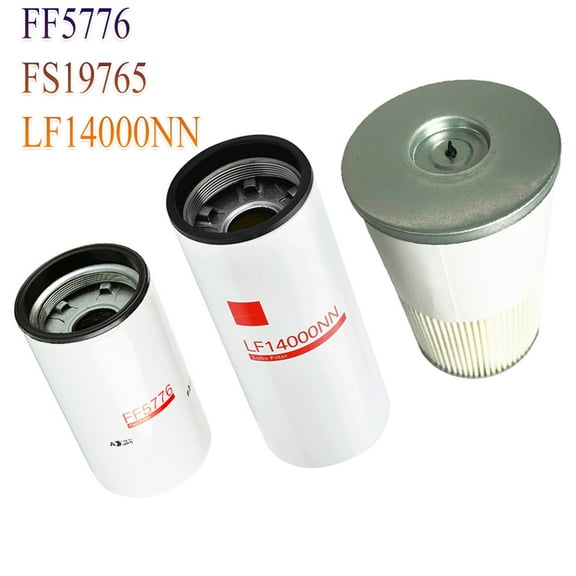 For Cummins ISX15 -Oil Change Kit LF14000NN FF5776 FS19765 Oil & Fuel Filter Kit
