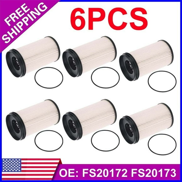 For Cummins Kenworth FS20172 Fuel Filter Water Separator K37-1029 *6 Pack*