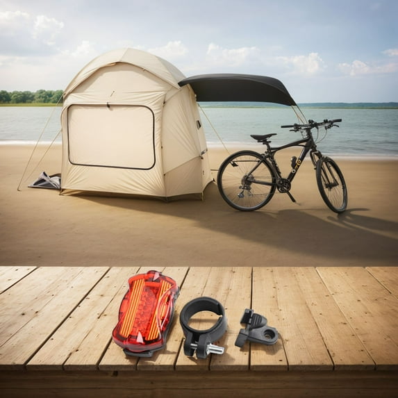 For Cycling Safety Cycling Rear Light Night Safety Energy-Saving Ic Controlled Quick Release Bracket Seismic Resistance