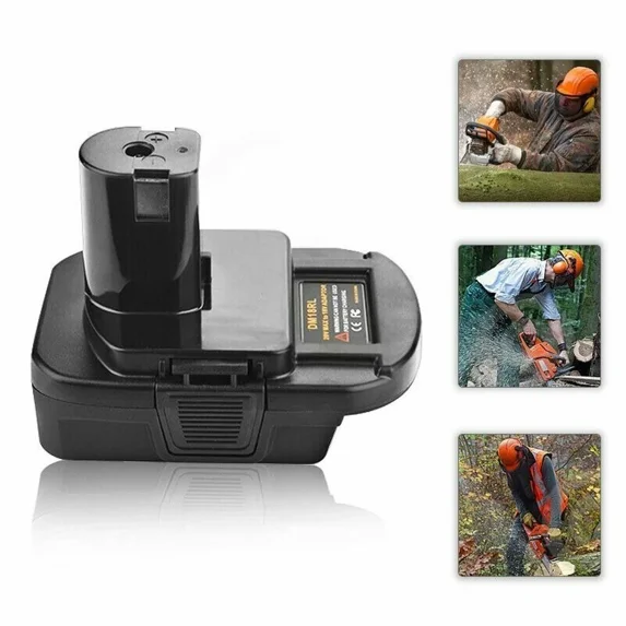 For DEWALT For Milwaukee 18V Convert to For RYOBI 18V Battery Battery Adapter