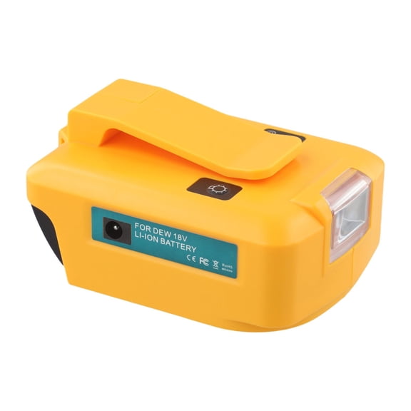 For DEWALT Tools Power Bank Power Adapter Outdoor Lighting Show As The Picture Compatibility Assurance Energy Efficiency