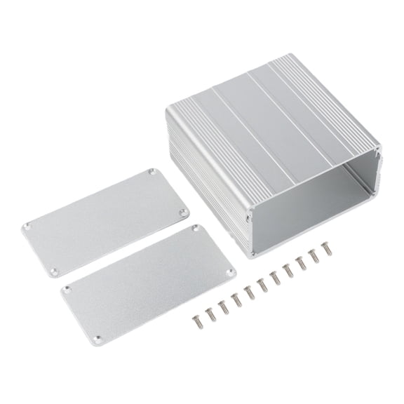 For DIY Electronics Aluminum PCB Enclosure Compact Project Box Compact Electronic Project Case 100*100*50 Mm Amateur Radio Setup
