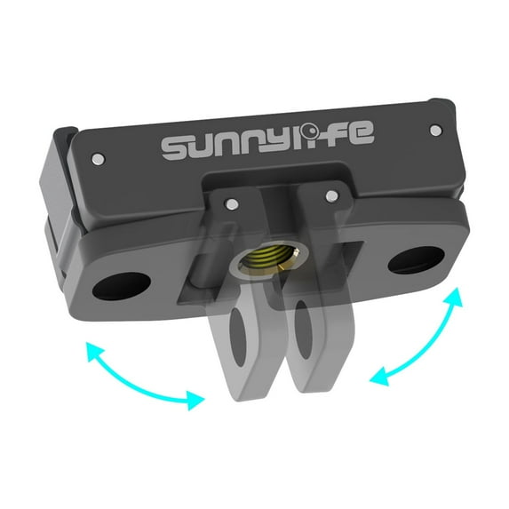 For DJI OSMO ACTION4/3/2 Magnetic Quick Release Adaptor Foldable Quick Release Plate Expansion Accessory