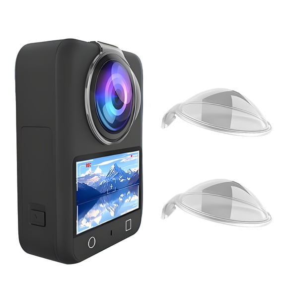 For DJI Osmo 360 Camera PC Lens Guard Wear Resist Camera Protective Cover Seamless Plastic Lens Cover Camera Accessories