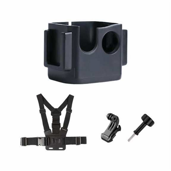 For DJI Osmo Pocket 3 Adapter Expansion Bracket Frame with Chest Strap
